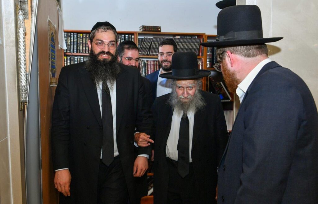 הגר"א פילץ בישיבה הגדולה "אוהל תורה"