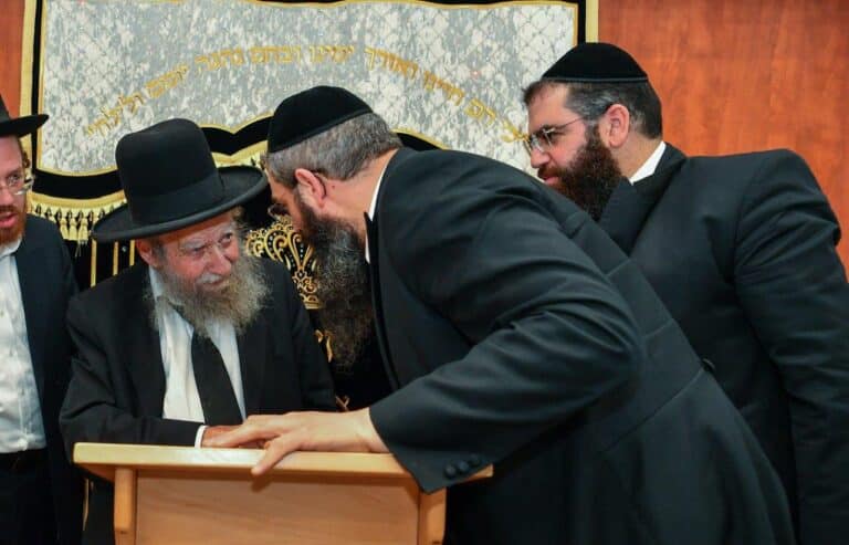 הגר"א פילץ בישיבה הגדולה "אוהל תורה"