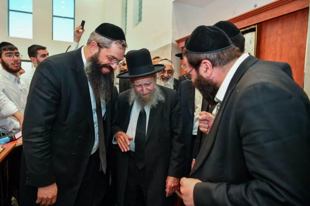 הגר"א פילץ בישיבה הגדולה "אוהל תורה"