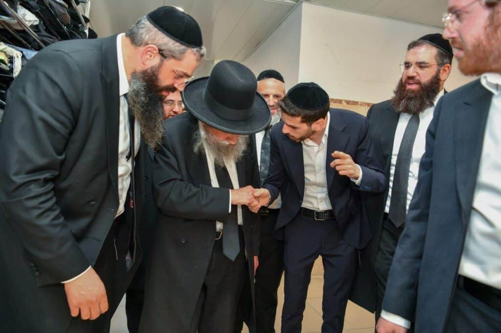 הגר"א פילץ בישיבה הגדולה "אוהל תורה"