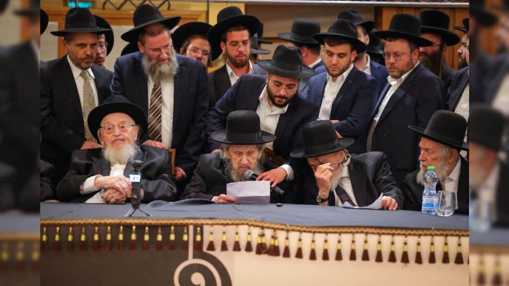 המתקפה החריפה של מרן הגר"ד לנדו נגד רודפי הדת
