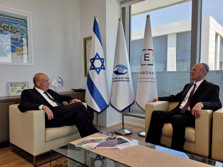 מבקר המדינה הנבחר מיכאל ראבילו נועד עם המבקר אנגלמן