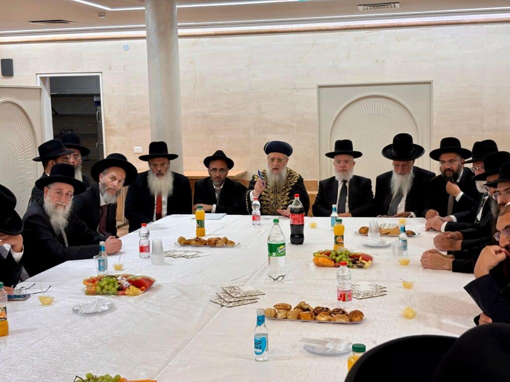 הראשל"צ כינס את רבני הערים וחשף את התוכנית המהפכנית