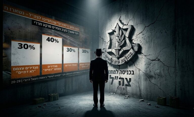 "הצבא לא מסוגל": ההודאה שמנפצת את אשליית הגיוס החרדית