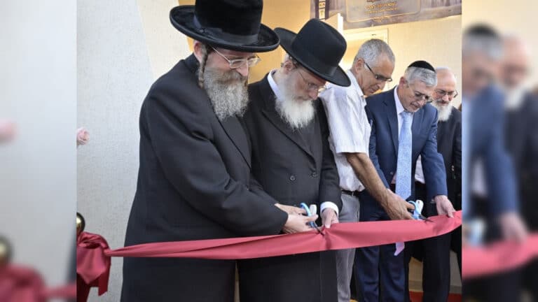 נחנך מקווה הטהרה הראשון במועצה האזורית ברנר