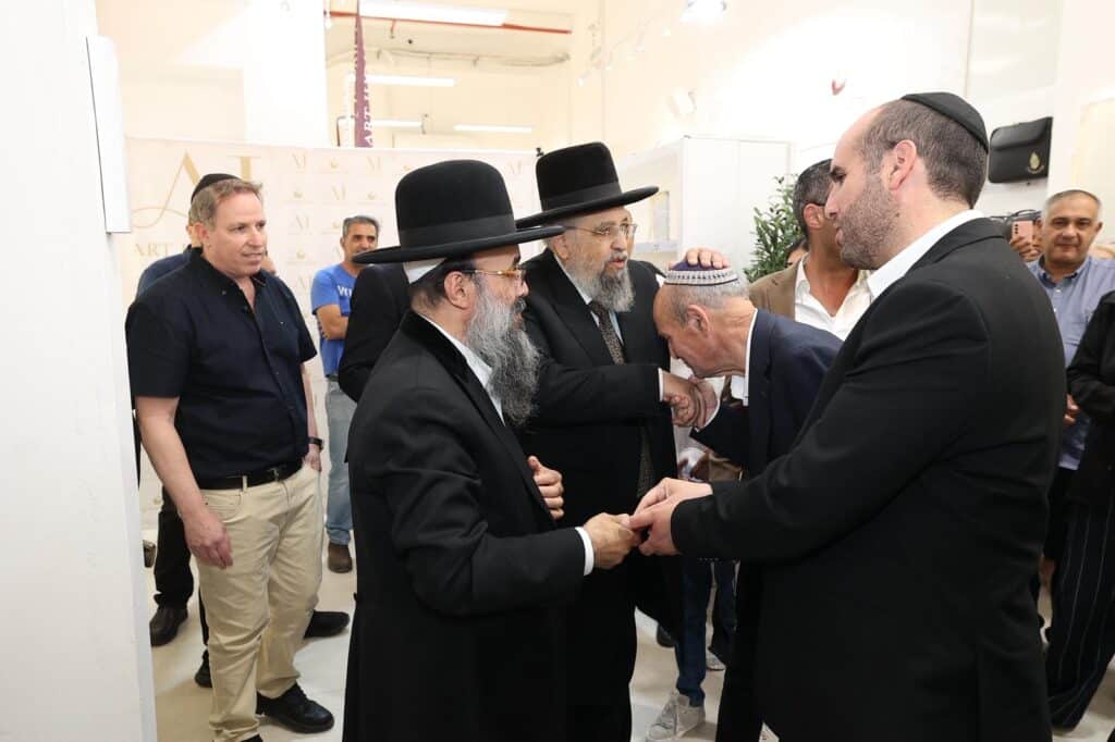 בטקס רב רושם: נחנך אולם התצוגה של 'ארט יודאיקה'