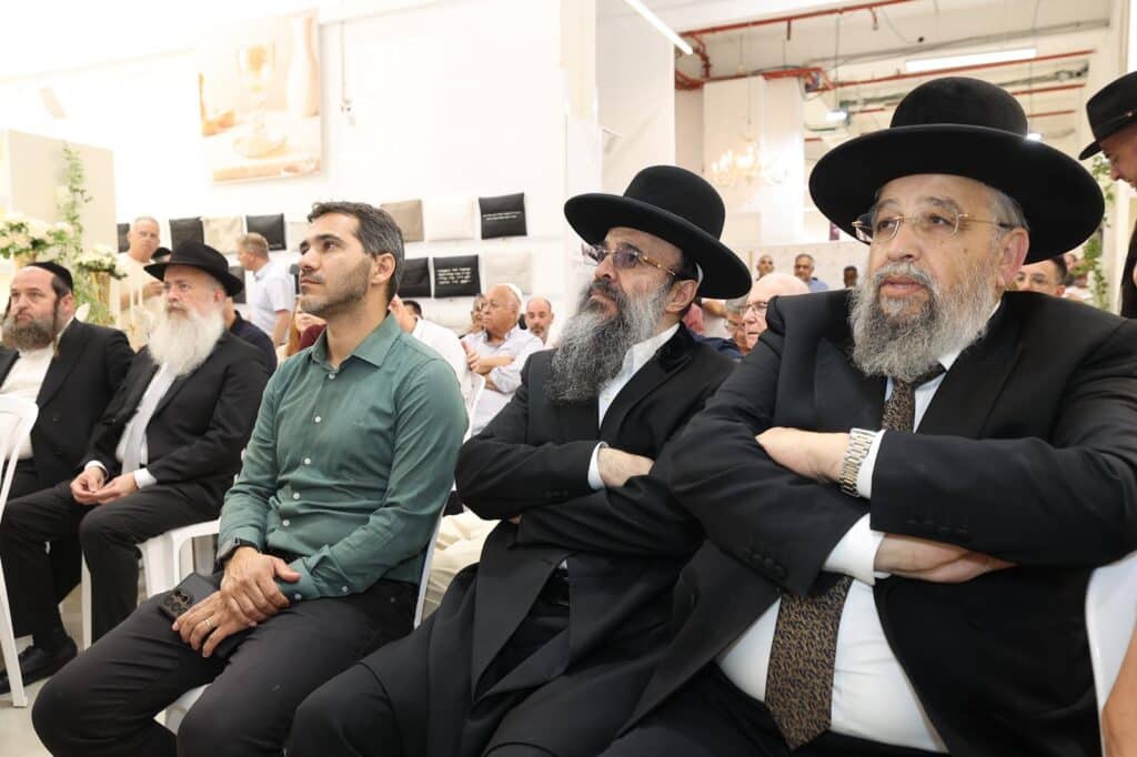 בטקס רב רושם: נחנך אולם התצוגה של 'ארט יודאיקה'