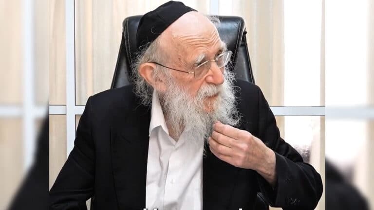 הבטחתו המרעישה של מרן הגר"ש גלאי שליט"א: "פרנסה, נחת, בריאות ואריכות ימים"