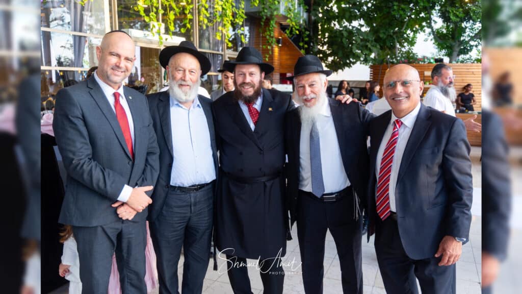 העיתונאי החב"די השיא את בתו: צמרת המדינה עלתה לאחל מזל"ט