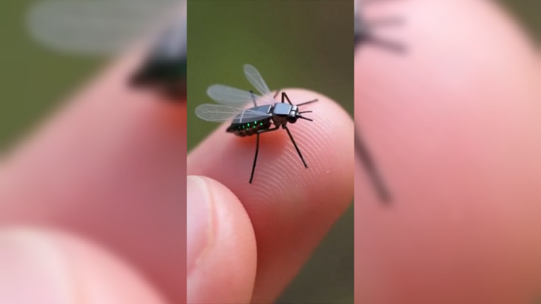 קטן כמו יתוש: הרחפן הסיני שמסקרן את עולם הטכנולוגיה