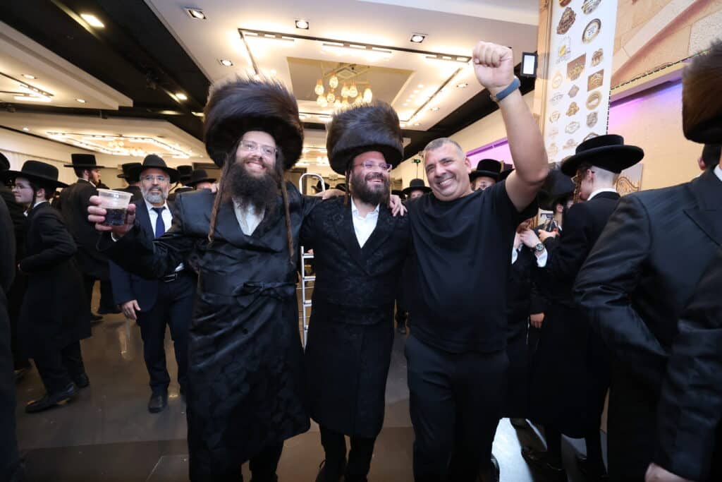 מ"מ ראש עיריית בית שמש השיא את בנו; כולם עלו לברך