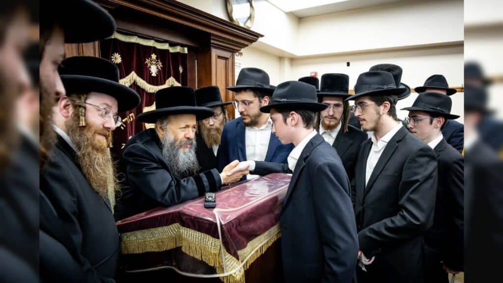 גלריה: תלמידי הישיבה ממוסקבה נבחנו אצל גדולי הדור בארה"ב