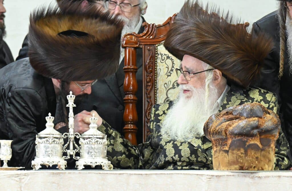 השמחה הגדולה בקריית צאנז - נישואי נכדת האדמו"רים