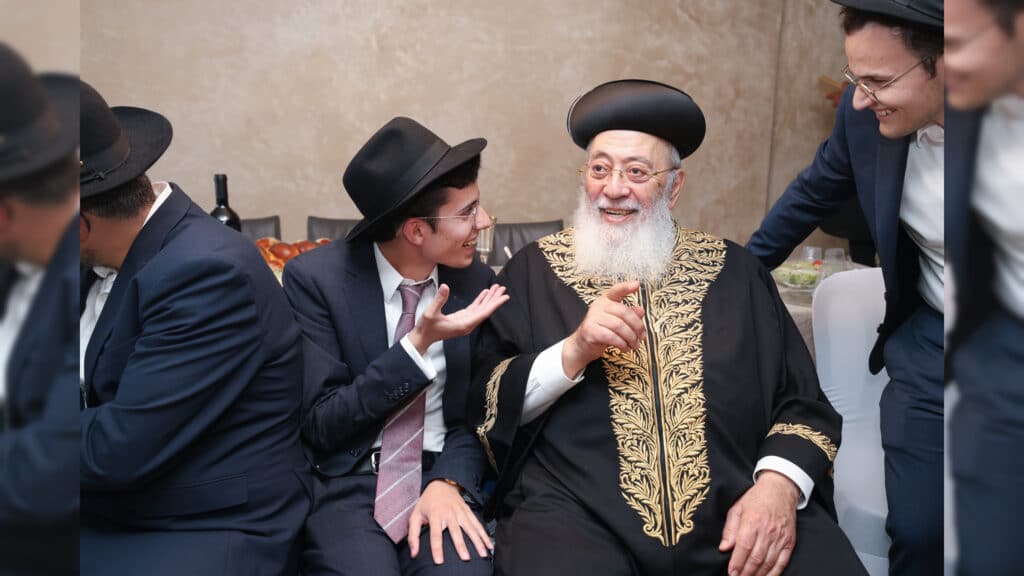 פידיון הבן לנין הגר"י יוסף והגרש"מ עמאר