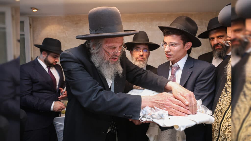 פידיון הבן לנין הגר"י יוסף והגרש"מ עמאר