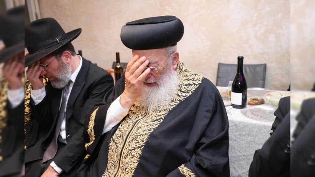 פידיון הבן לנין הגר"י יוסף והגרש"מ עמאר