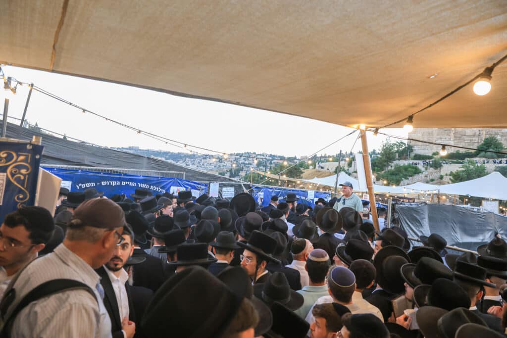 הילולת האור החיים הקדוש בציונו בירושלים
