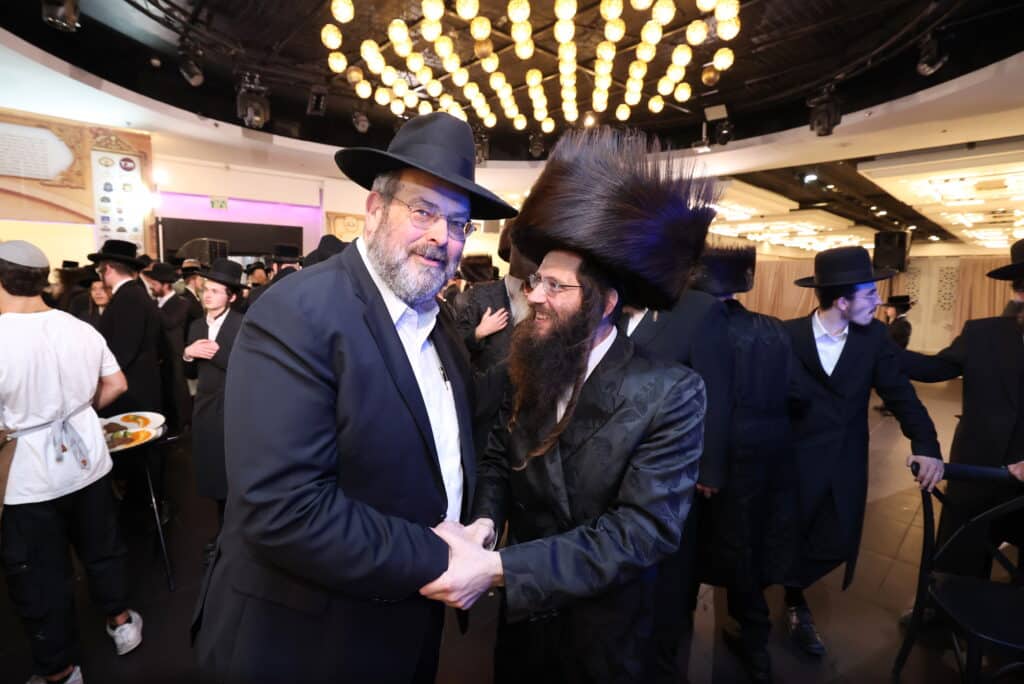 מ"מ ראש עיריית בית שמש השיא את בנו; כולם עלו לברך