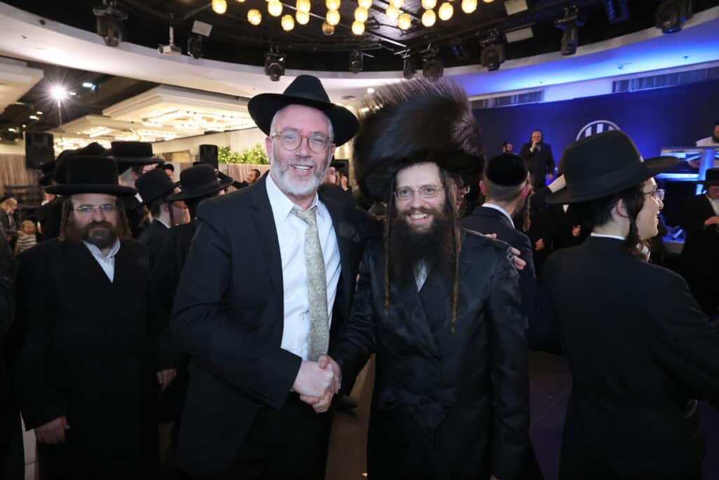 מ"מ ראש עיריית בית שמש השיא את בנו; כולם עלו לברך