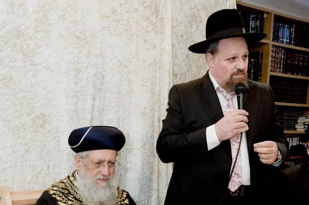 גלריה: הקהילה ערכה סיום על חזון עובדיה - הראש"ל הגיע לברך