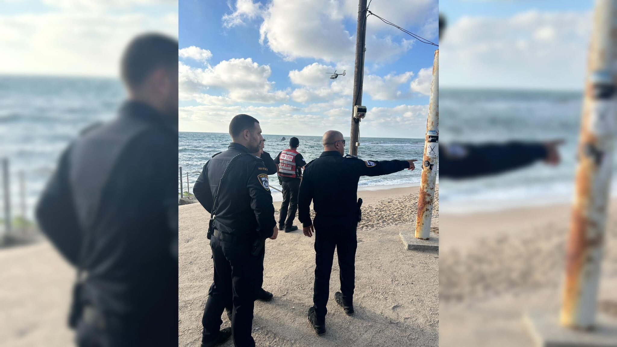 שלושה נערים נסחפו בחוף לא מוכרז - אחד טרם אותר