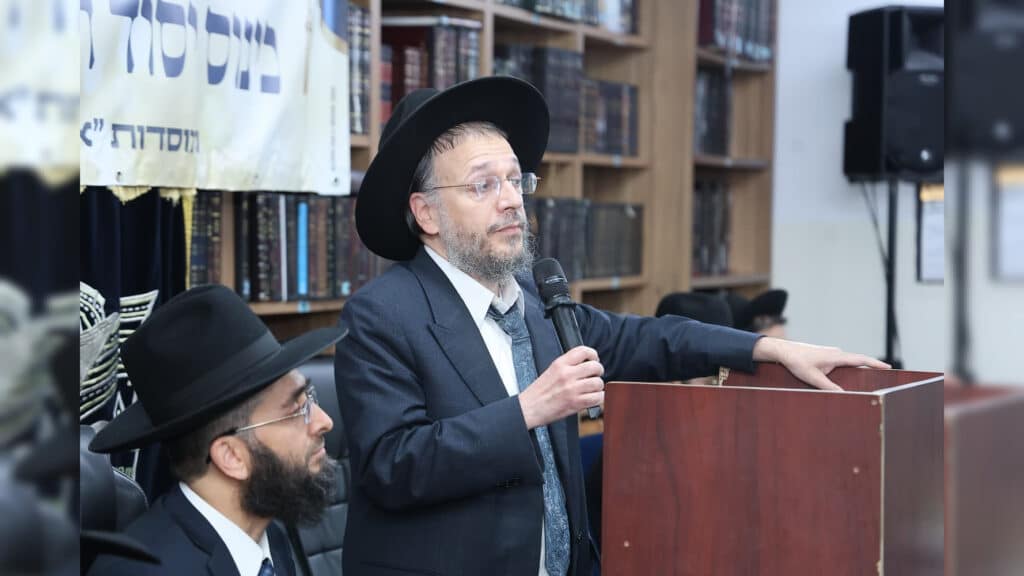 חתנו נאמן ביתו של ראש הישיבה ייסד ישיבה על שמו