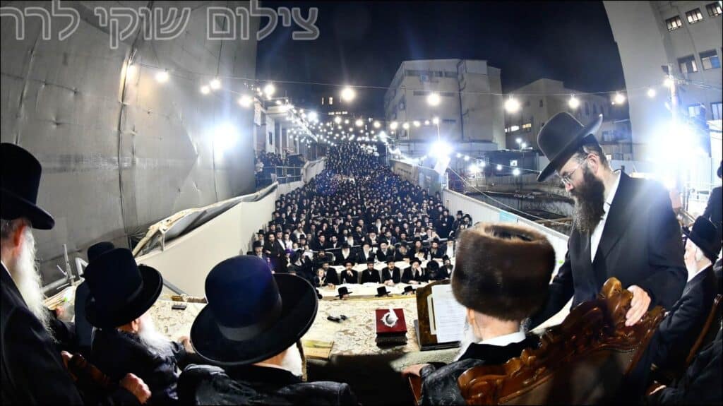 גלריה: הנחת אבן הפינה למרכז העולמי של חסידות אלכסנדר