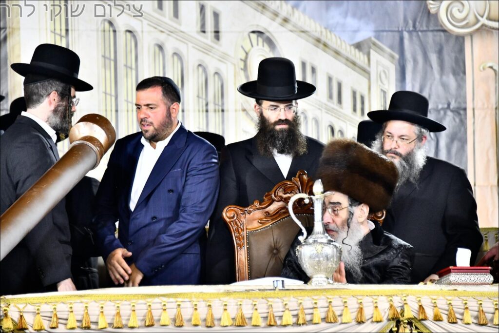 גלריה: הנחת אבן הפינה למרכז העולמי של חסידות אלכסנדר