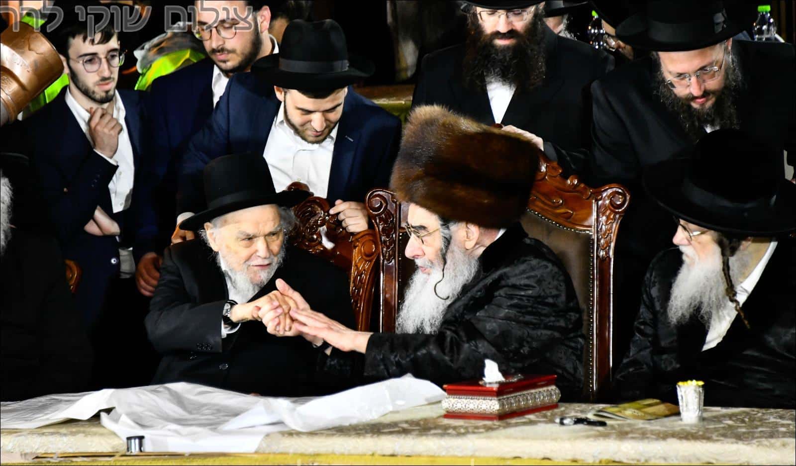 גלריה: הנחת אבן הפינה למרכז העולמי של חסידות אלכסנדר