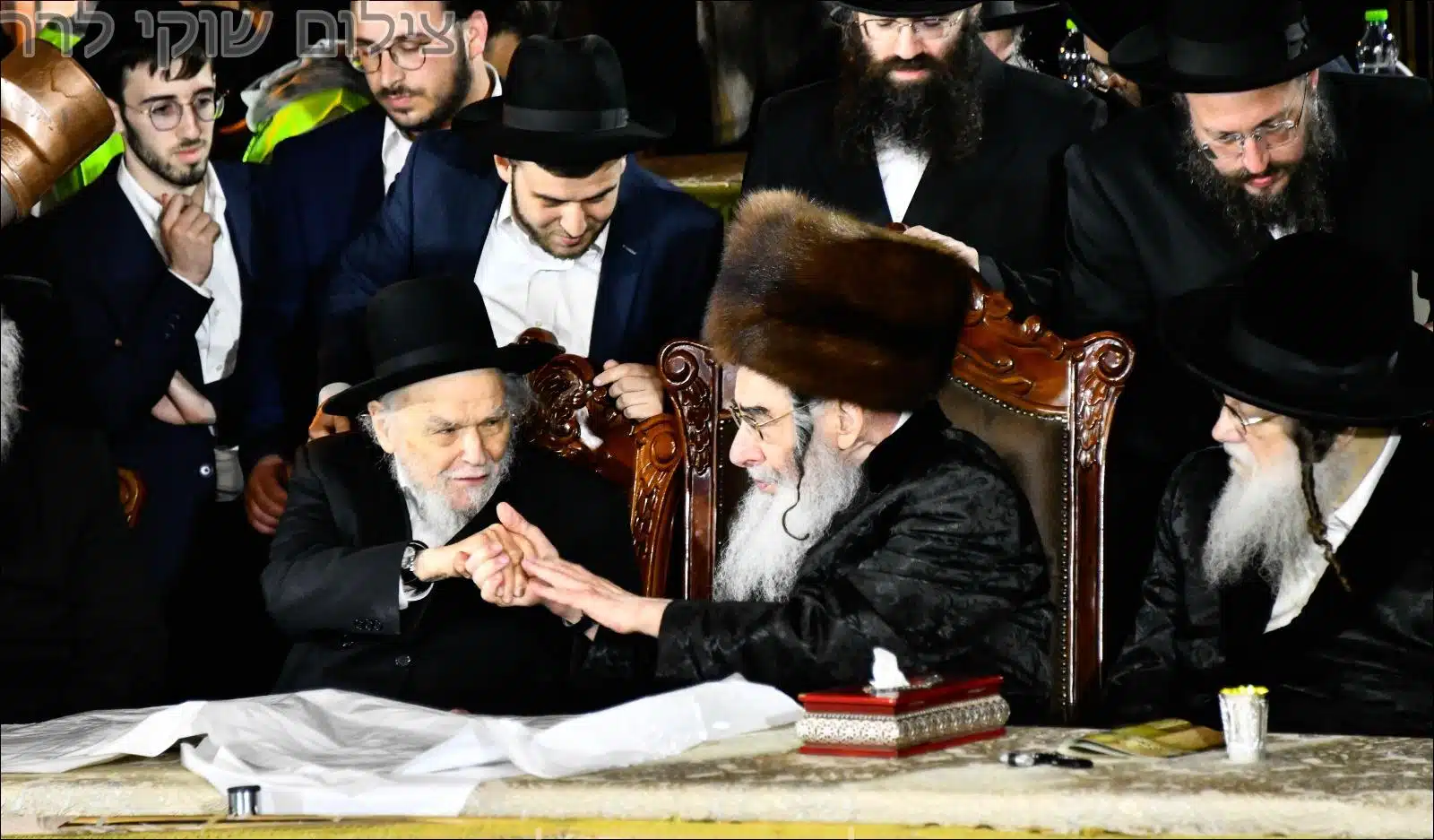 גלריה: הנחת אבן הפינה למרכז העולמי של חסידות אלכסנדר