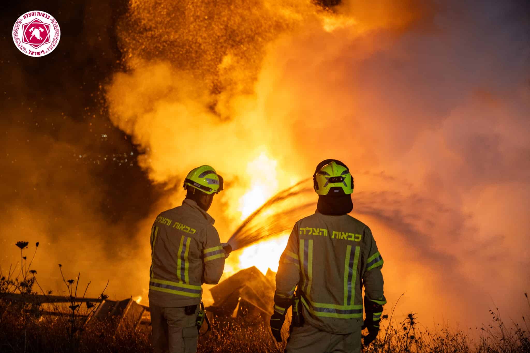 צילום הרחפן חשף: כך נראה טרור ההצתות בשומרון