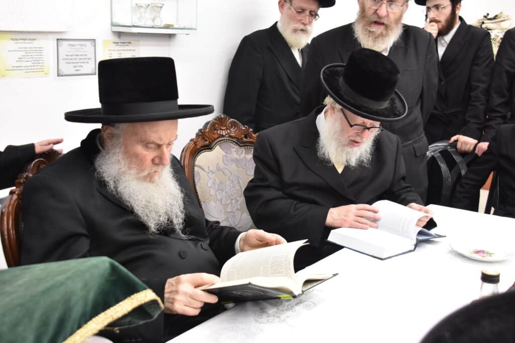 מעמד השלושים בחצר הקודש וואסלוי בבני ברק