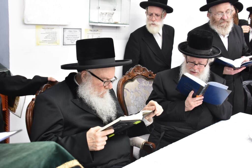 מעמד השלושים בחצר הקודש וואסלוי בבני ברק