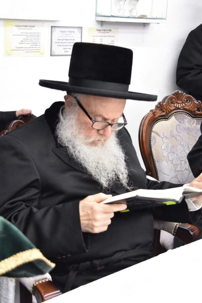 מעמד השלושים בחצר הקודש וואסלוי בבני ברק