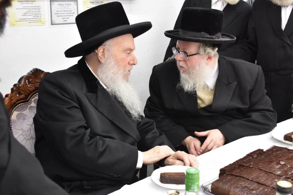 מעמד השלושים בחצר הקודש וואסלוי בבני ברק