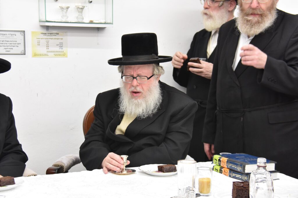 מעמד השלושים בחצר הקודש וואסלוי בבני ברק