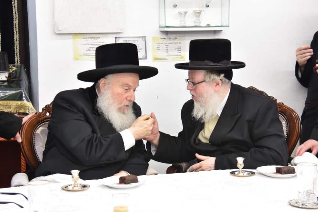 מעמד השלושים בחצר הקודש וואסלוי בבני ברק