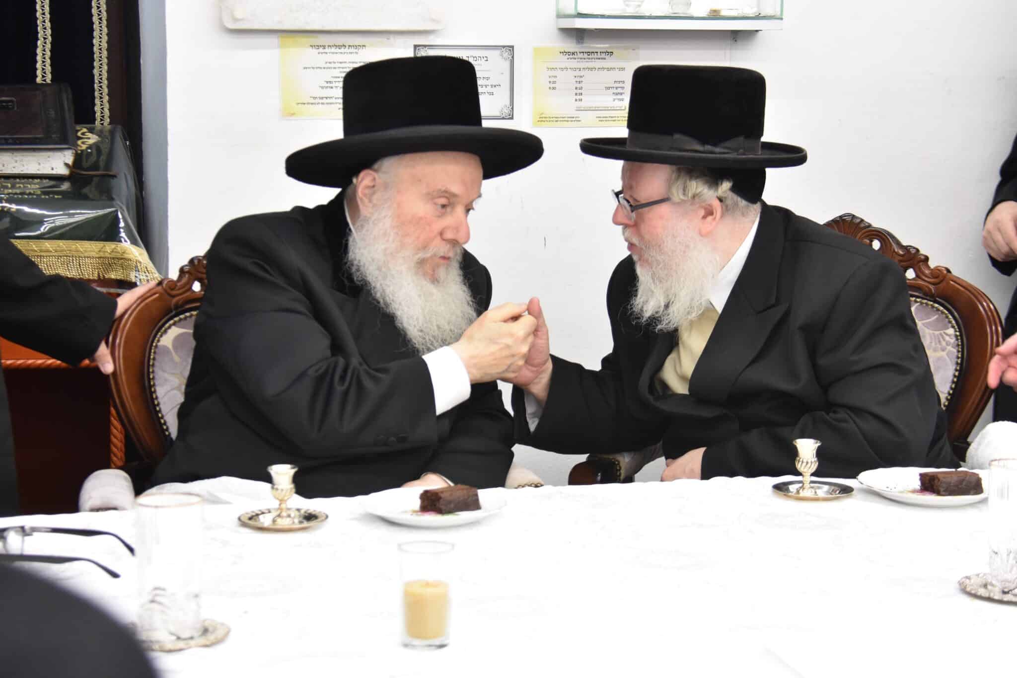 מעמד השלושים בחצר הקודש וואסלוי בבני ברק