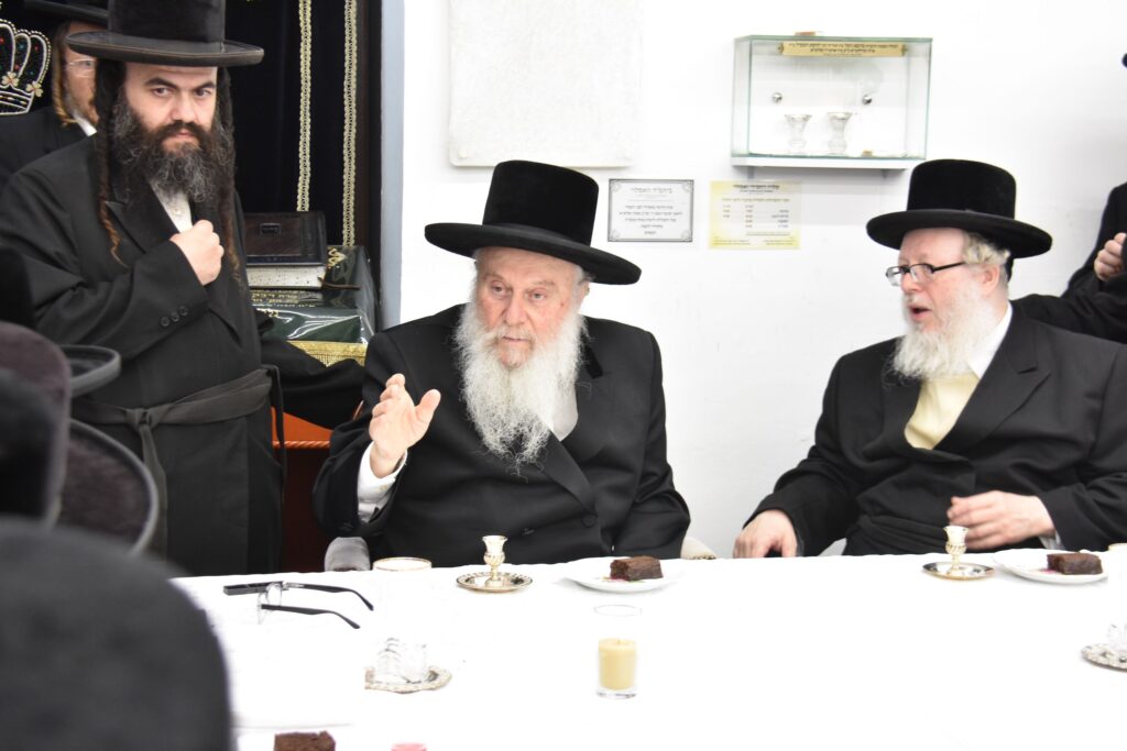 מעמד השלושים בחצר הקודש וואסלוי בבני ברק