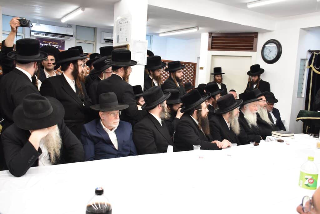 מעמד השלושים בחצר הקודש וואסלוי בבני ברק