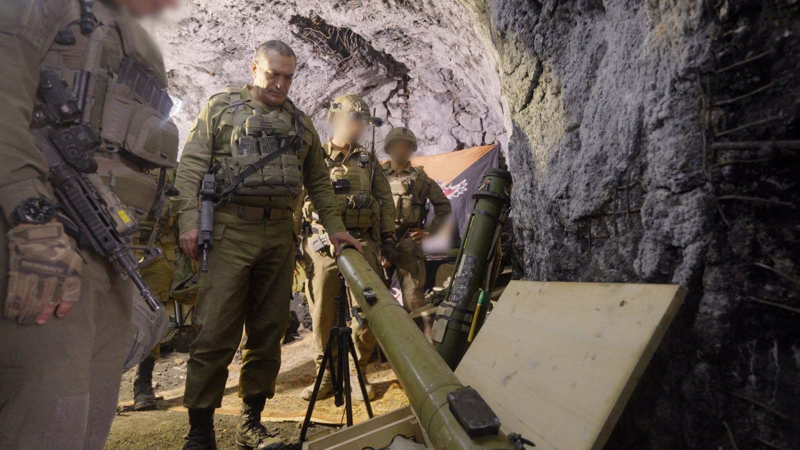 הרמטכ"ל ירד למנהרות בבופור והעביר איום חד ללבנון
