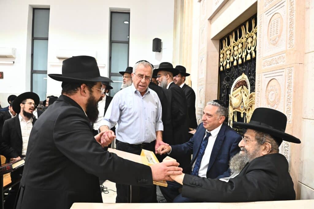 גלריה: נחנך היכל בית המדרש של ישיבת ״אור התלמוד״ גלריה: נחנך היכל בית המדרש של ישיבת ״אור התלמוד״