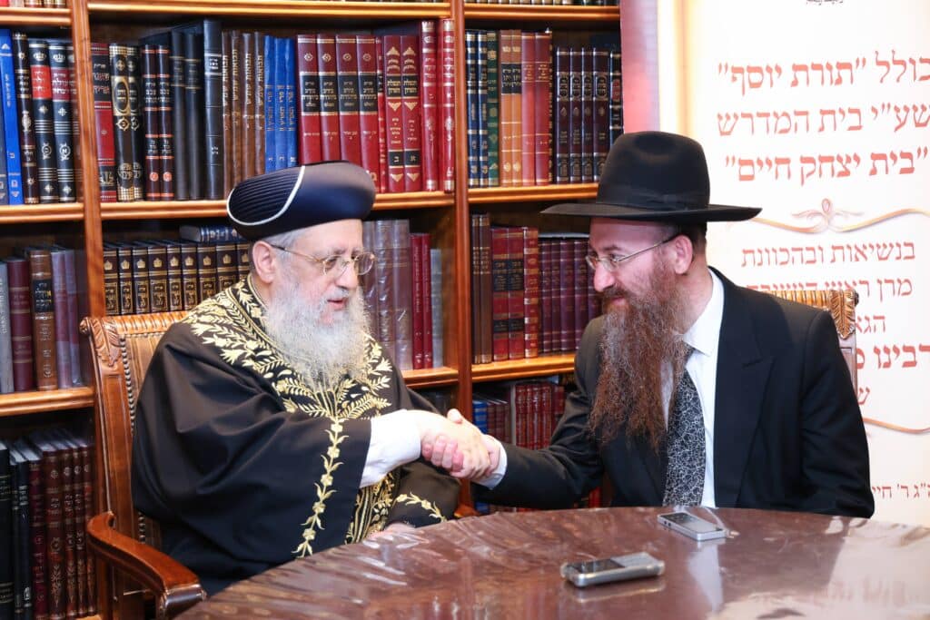 גלריה: האברכים עלו להתברך במעונם של גדולי ישראל גלריה: האברכים עלו להתברך במעונם של גדולי ישראל