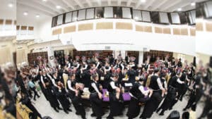 מסיבת חומש בתלמוד תורה סאטמר בירושלים