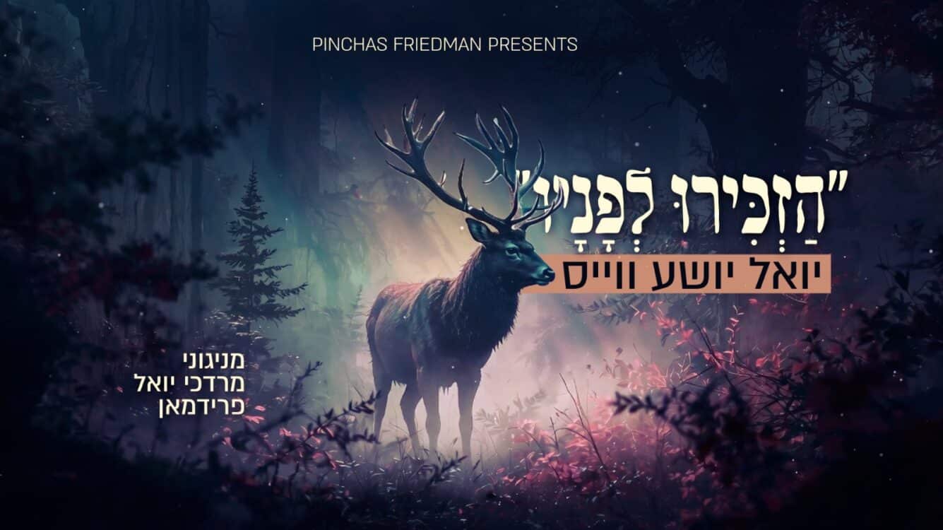 יואל יושע ווייס בסינגל חסידי חדש ועוצמתי – "הזכירו לפניו"
