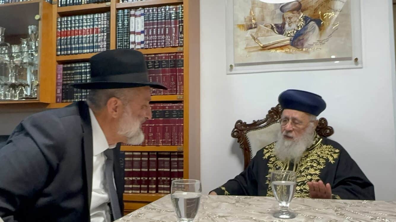 הגר״י יוסף יקבל את הנהגת המפלגה?