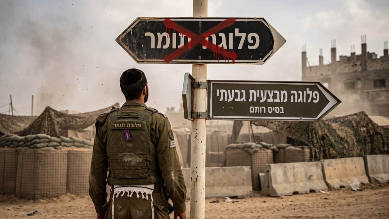 המסכה הוסרה סופית: פלוגה חרדית נסגרה וזה מה שקרה