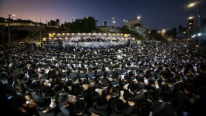 גלריה: אלפים התכנסו במירון למעמד של סליחות וסיום הזוהר