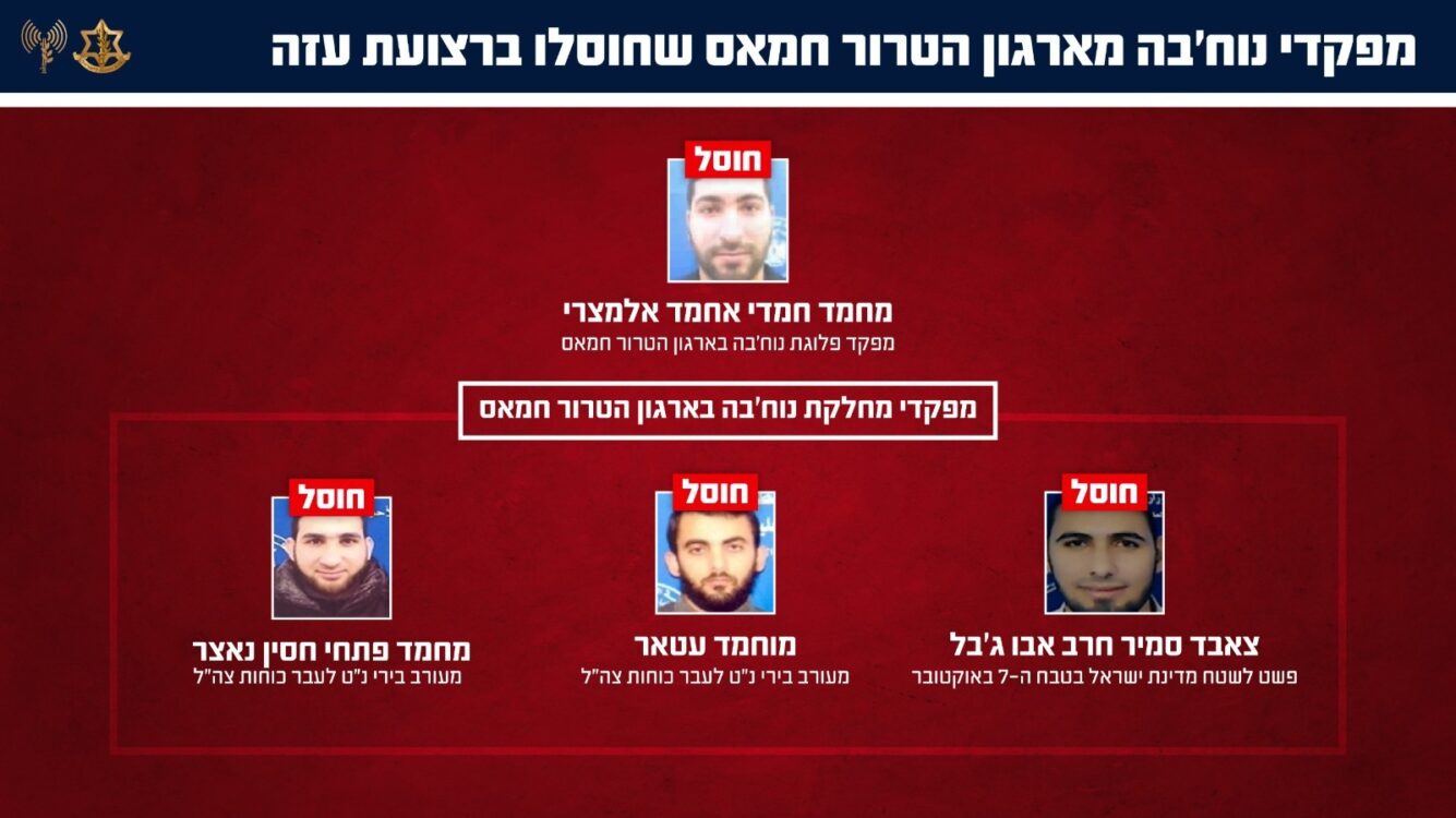 בתקיפה במרחב שאטי: ארבעה מפקדי נוח'בה חוסלו מהאוויר