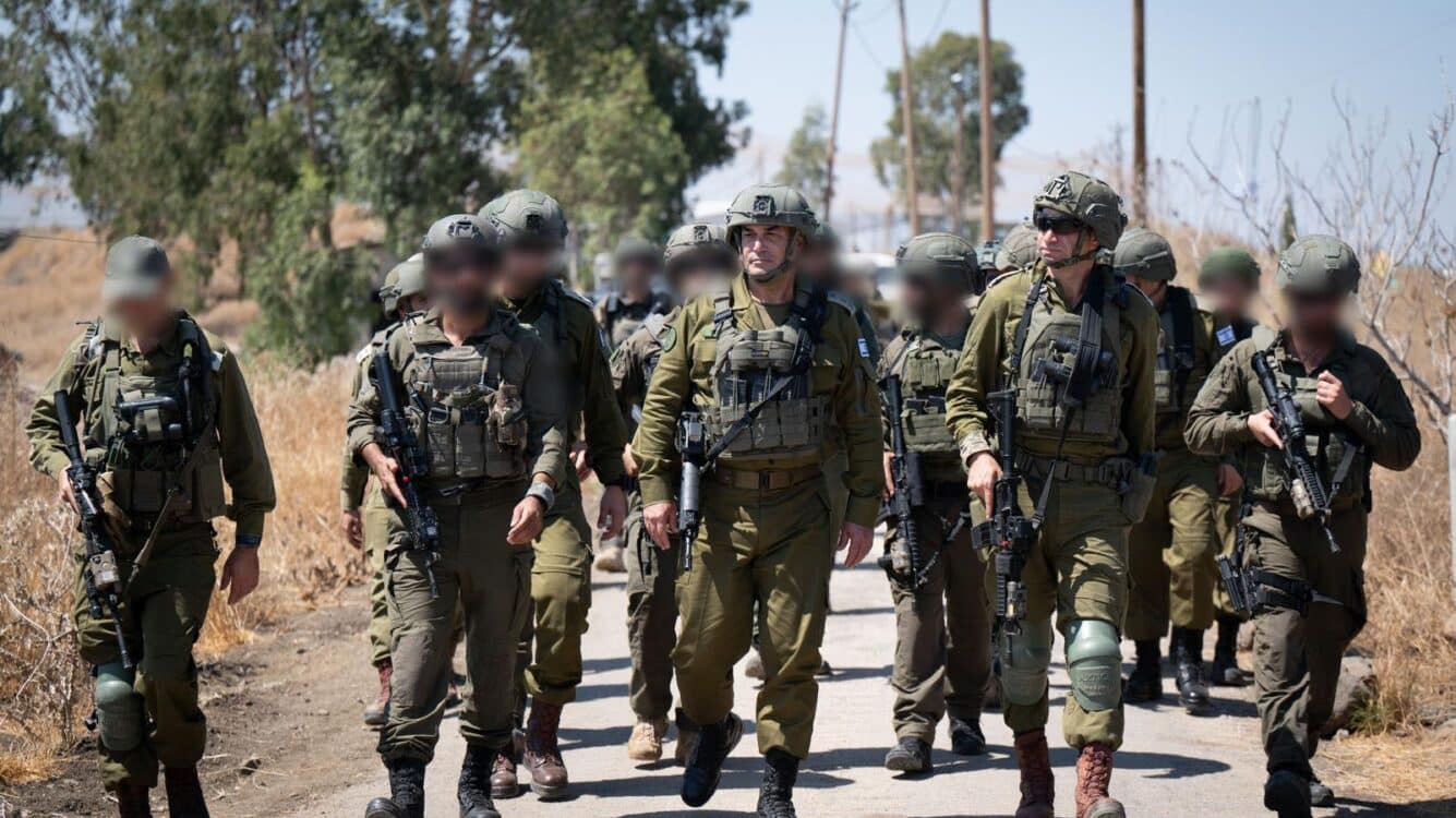 הרמטכ"ל בסוריה: "נפעיל את עוצמתנו איפה ומתי שצריך"